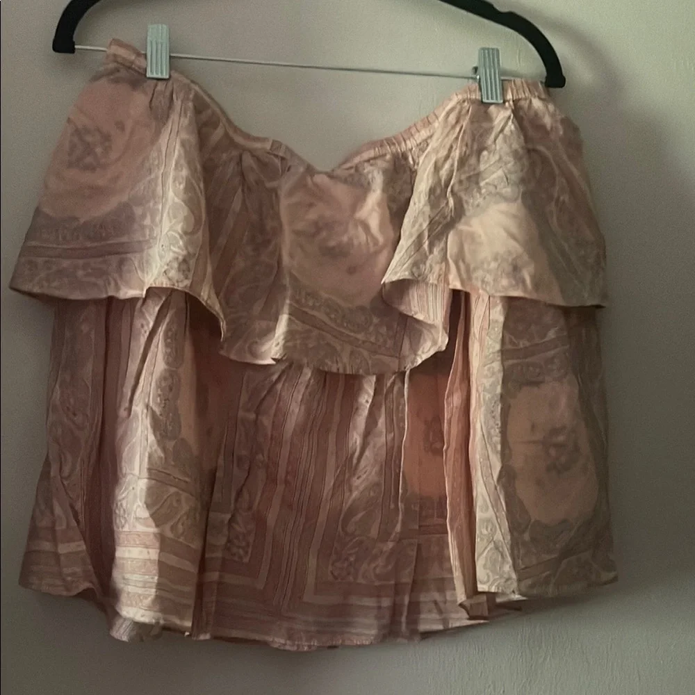 Universal Thread Pink Ruffled Mini Skirt - Picture 1 of 3